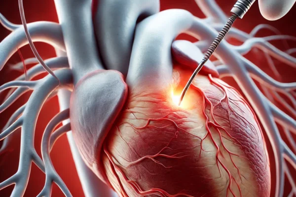 What is Angioplasty? A Step-by-Step Guide to a Healthier Heart 3D illustration of stent placement during an angioplasty in a partially blocked artery.