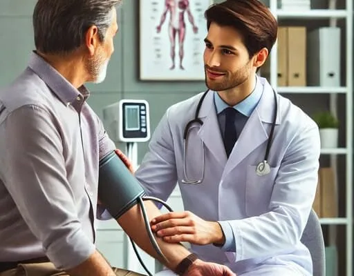 How Often Should You Get Your Heart Checked? Essential Guide for All Ages Doctor checking a patient's blood pressure in a clinic as part of routine heart screening – how often should you get your heart checked