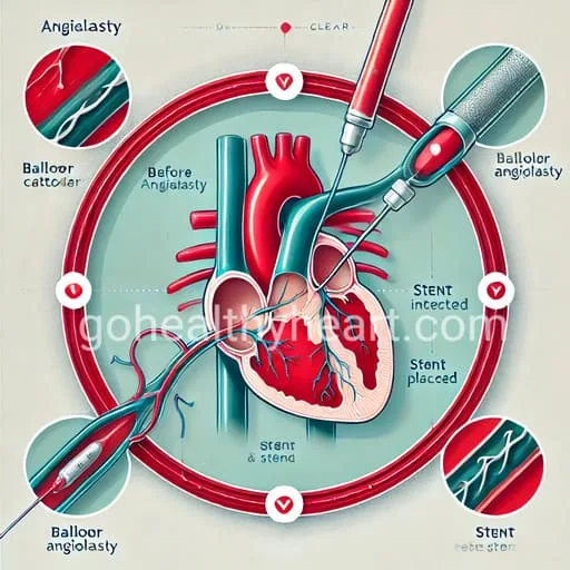 Angioplasty vs Stenting Procedure